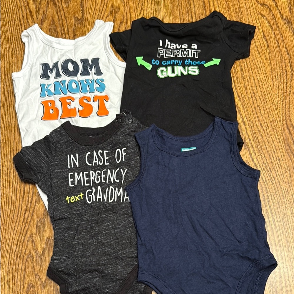 4 Garanimals Onesies